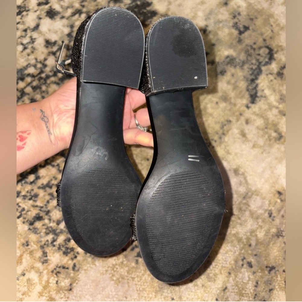 Betsey Johnson Black Women's Heels Hannah size 8 - Picture 5 of 6